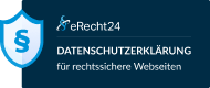 eRecht24 Datenschutz-Siegel